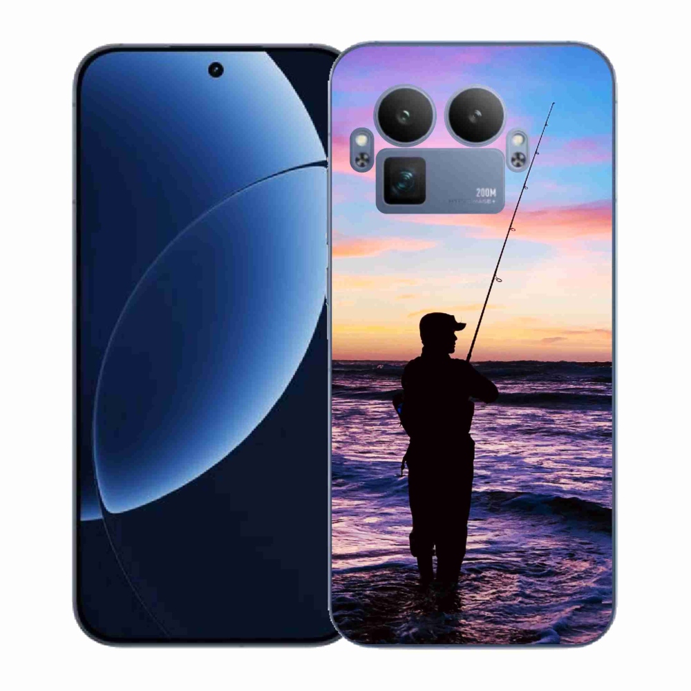 Gél borítás mmCase a Realme GT 8 Pro számára - halászat 1