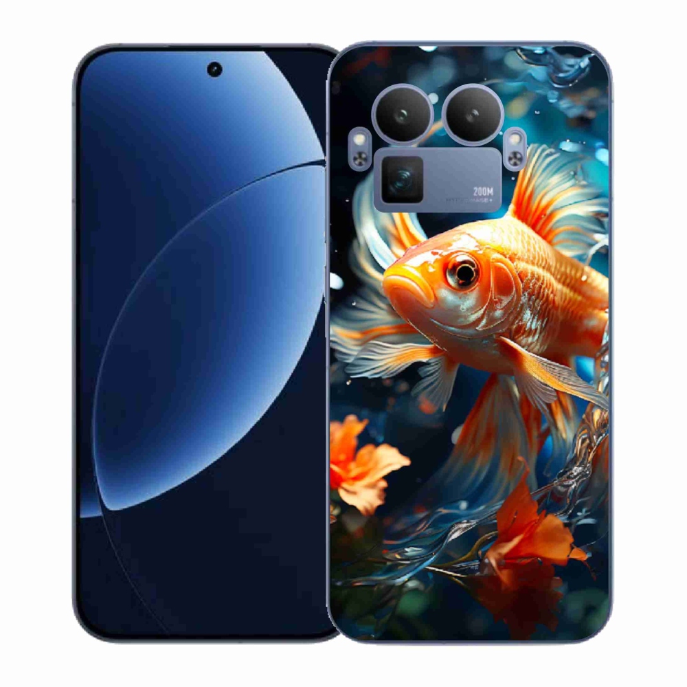 Gél borítás mmCase a Realme GT 8 Pro készülékhez - hal