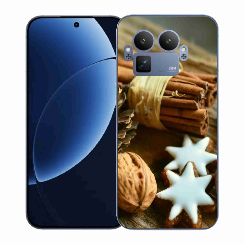 Gél borítás mmCase a Realme GT 8 Pro készülékhez - fahéj és mézeskalács