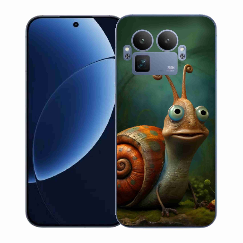 Gél borítás mmCase a Realme GT 8 Pro készülékhez - csiga