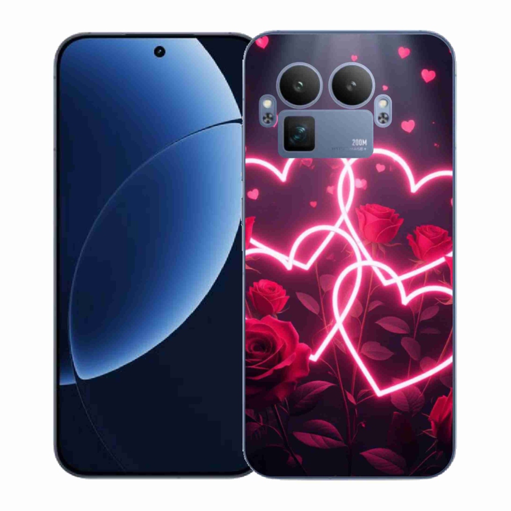 Gél borítás mmCase a Realme GT 8 Pro-n - Szerelem szíve