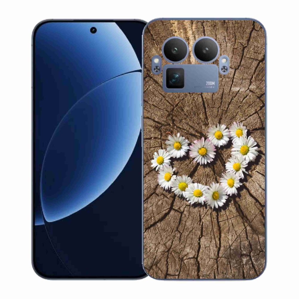 Gél borítás mmCase a Realme GT 8 Pro készülékhez - Százszorszép szív