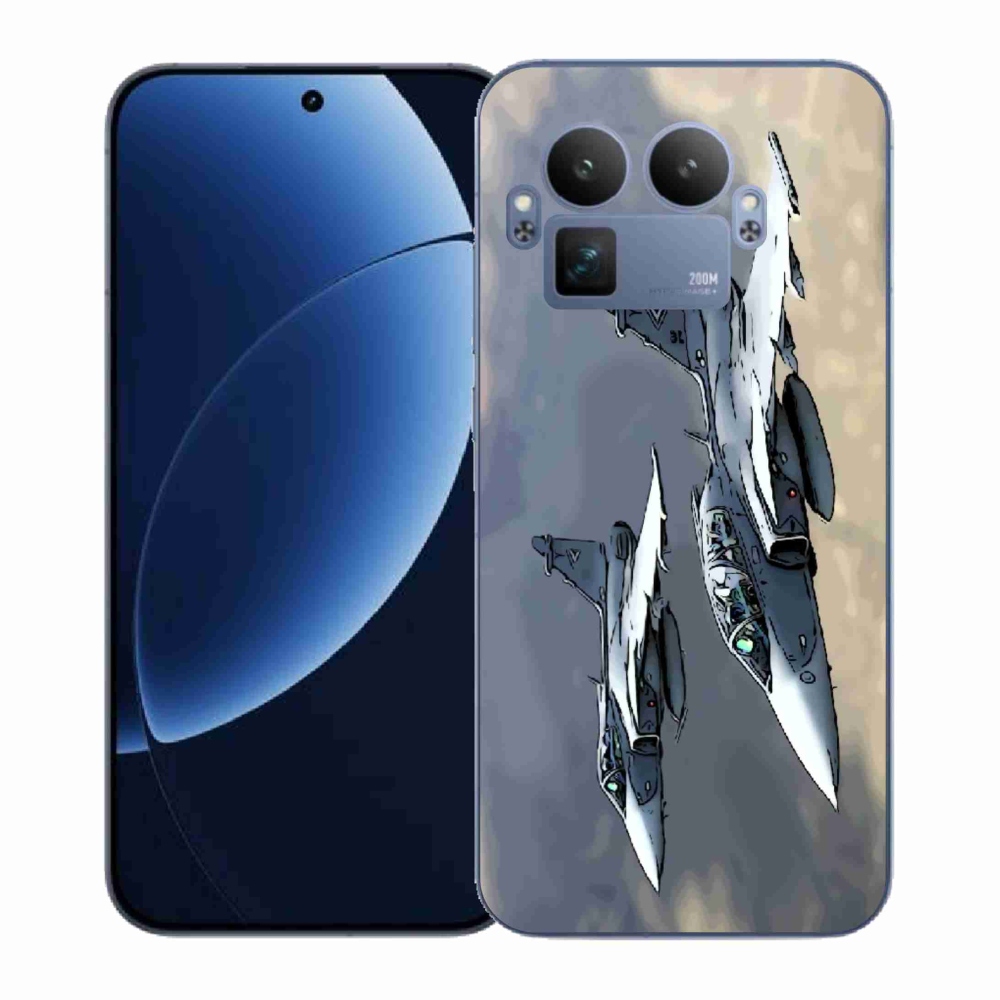 Gél borítás mmCase a Realme GT 8 Pro-hoz - vadászgépek