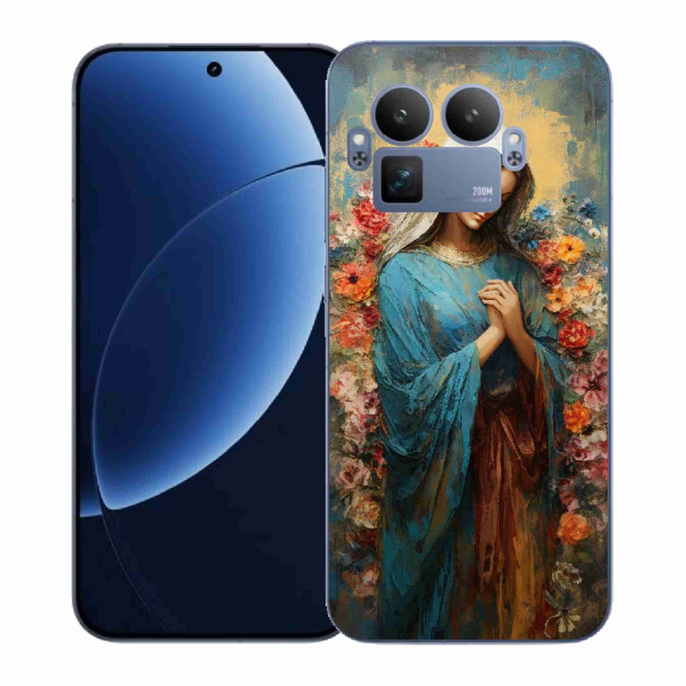 Gél borítás mmCase a Realme GT 8 Pro-n - szent nő