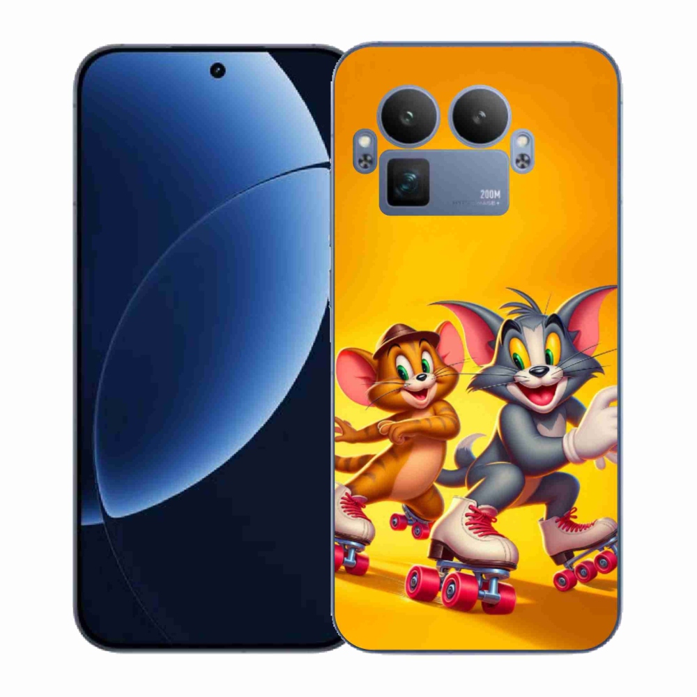 Gél borítás mmCase a Realme GT 8 Pro-hoz - tom and jerry