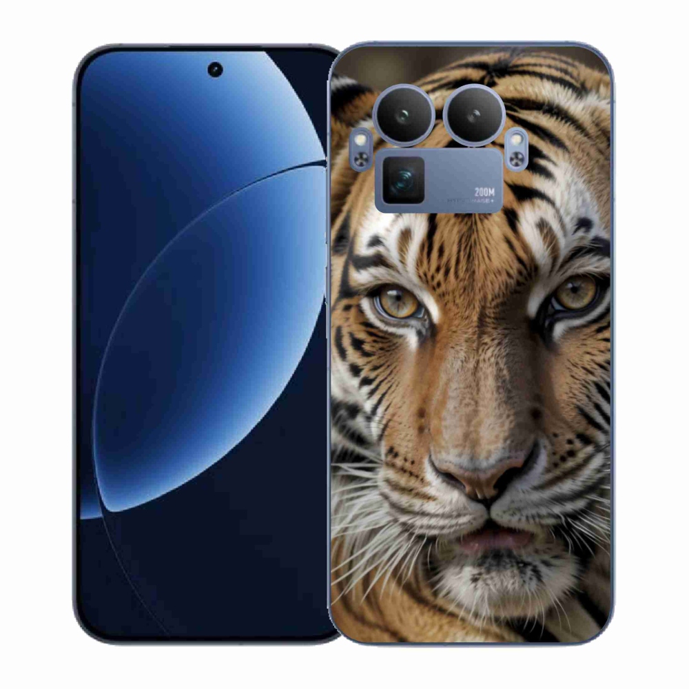 Gél borítás mmCase a Realme GT 8 Pro-n - tigris nézet