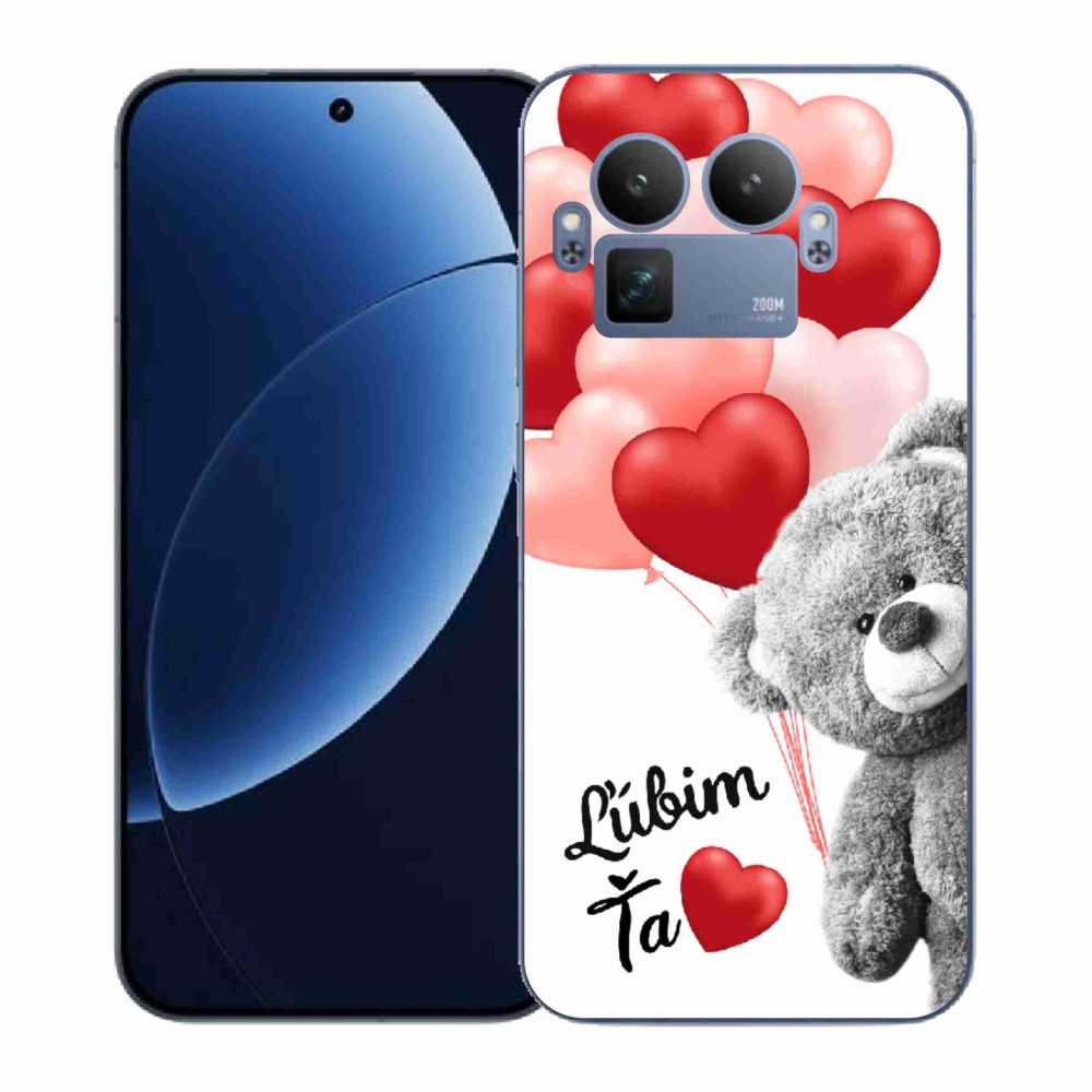 Gél borítás mmCase a Realme GT 8 Pro számára - I love you en