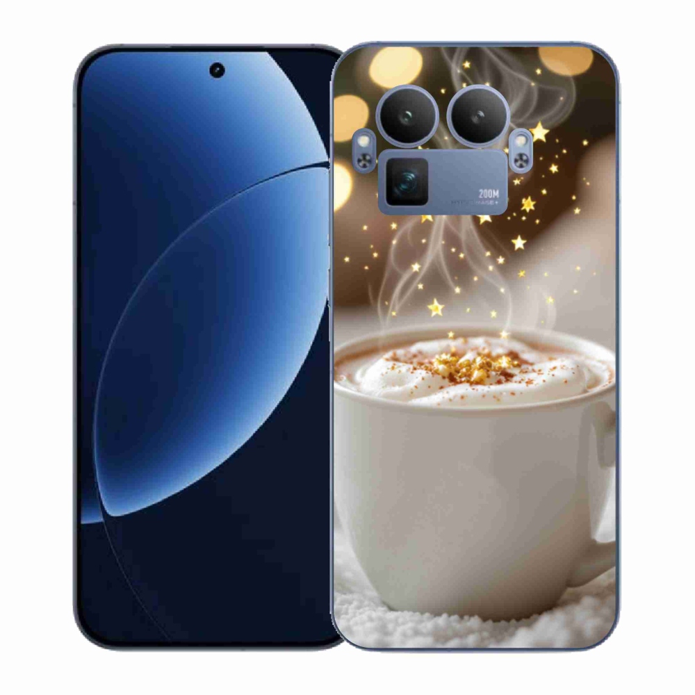 Gél borítás mmCase a Realme GT 8 Pro-n - Karácsonyi forró ital