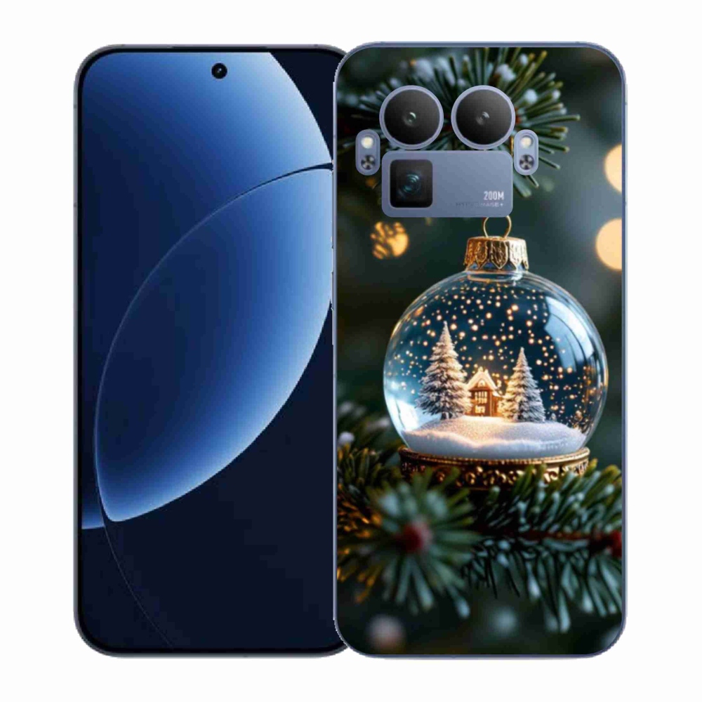 Gél borítás mmCase a Realme GT 8 Pro-hoz - Karácsonyi golyók 2