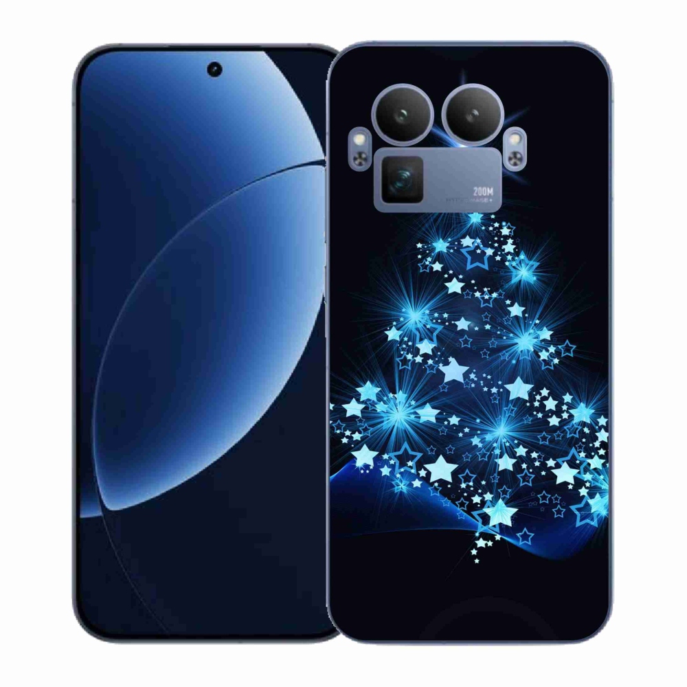 Gél borítás mmCase a Realme GT 8 Pro számára - karácsonyfa