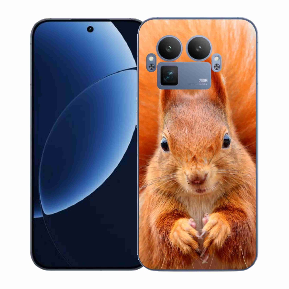 Zselés borítás mmCase a Realme GT 8 Pro készülékhez - mókus