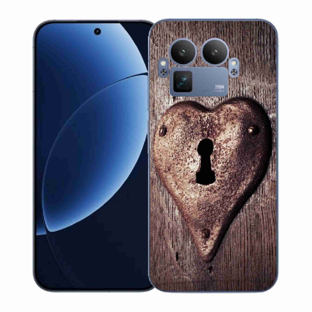 Gél borítás mmCase a Realme GT 8 Pro készülékhez - szív alakú zár