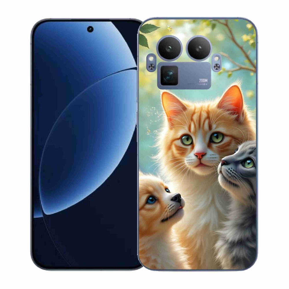 Gél borítás mmCase a Realme GT 8 Pro-hoz - Állati barátság 2