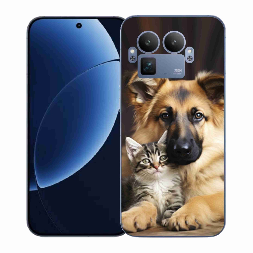 Gél borítás mmCase a Realme GT 8 Pro számára - Állati barátság