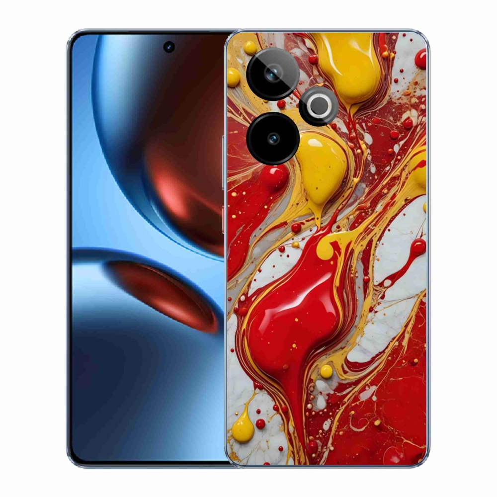 mmCase gél tok a Realme GT7 5G/GT 7T 5G készülékhez – absztrakt motívum 42