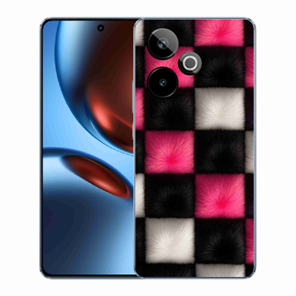 mmCase géltok a Realme GT7 5G/GT 7T 5G készülékhez – absztrakt motívum 44