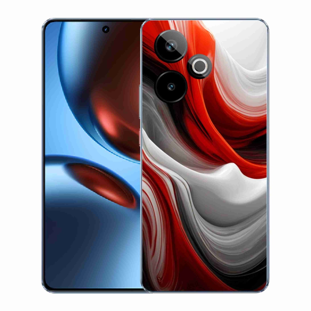 mmCase gél tok a Realme GT7 5G/GT 7T 5G készülékekhez – absztrakt motívum 47