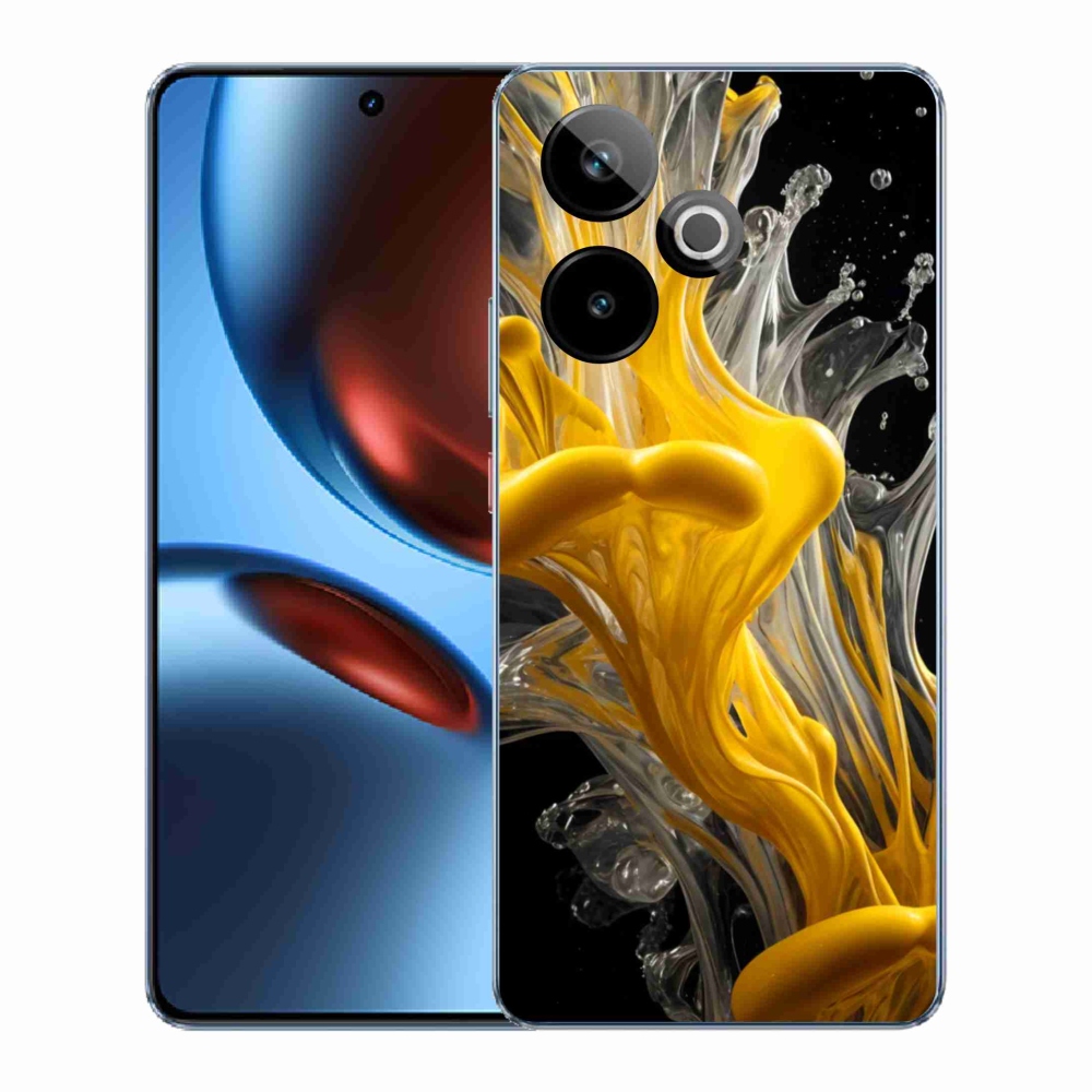 mmCase géltok a Realme GT7 5G/GT 7T 5G készülékhez – absztrakt motívum 48