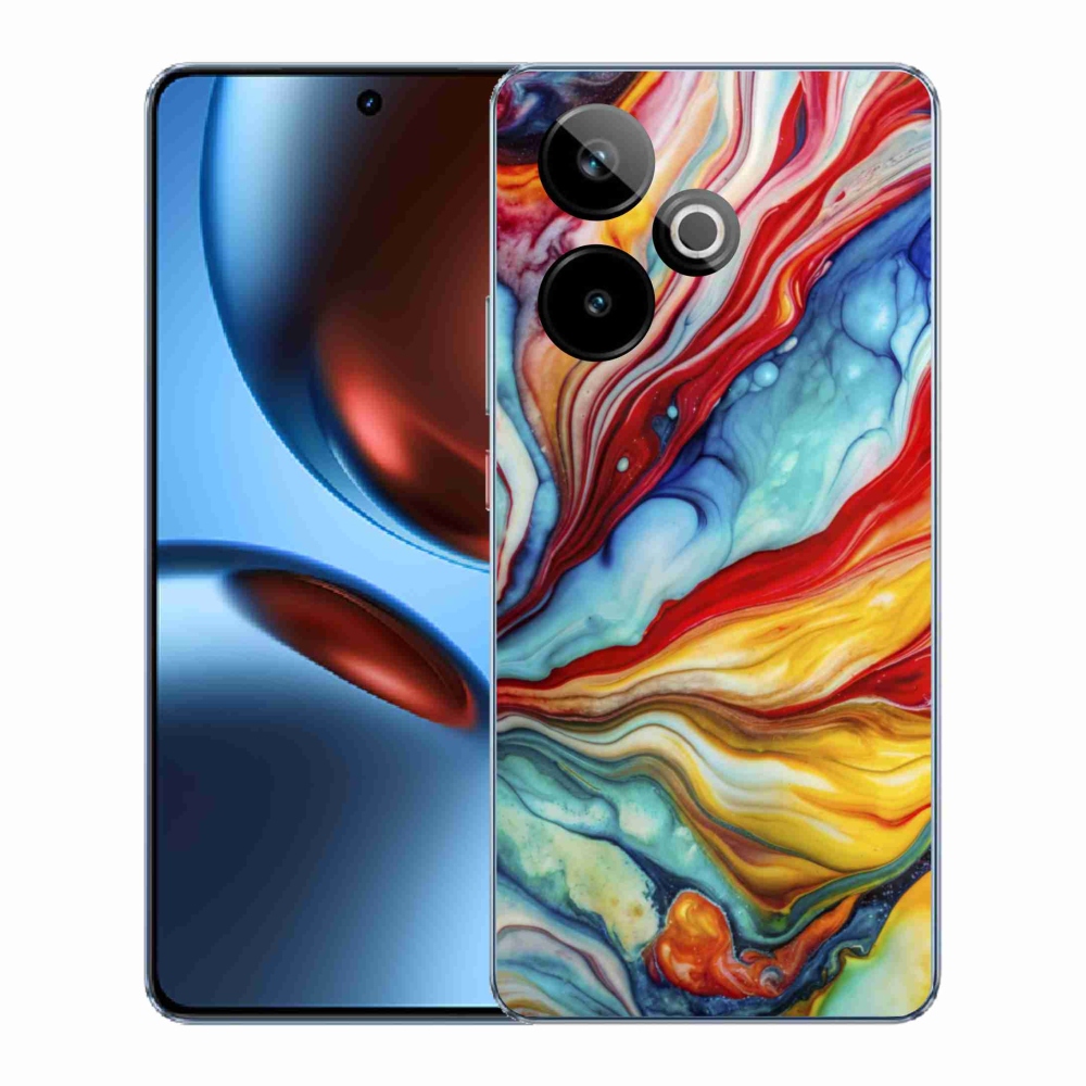 mmCase gél tok a Realme GT7 5G/GT 7T 5G készülékhez – absztrakt motívum 58