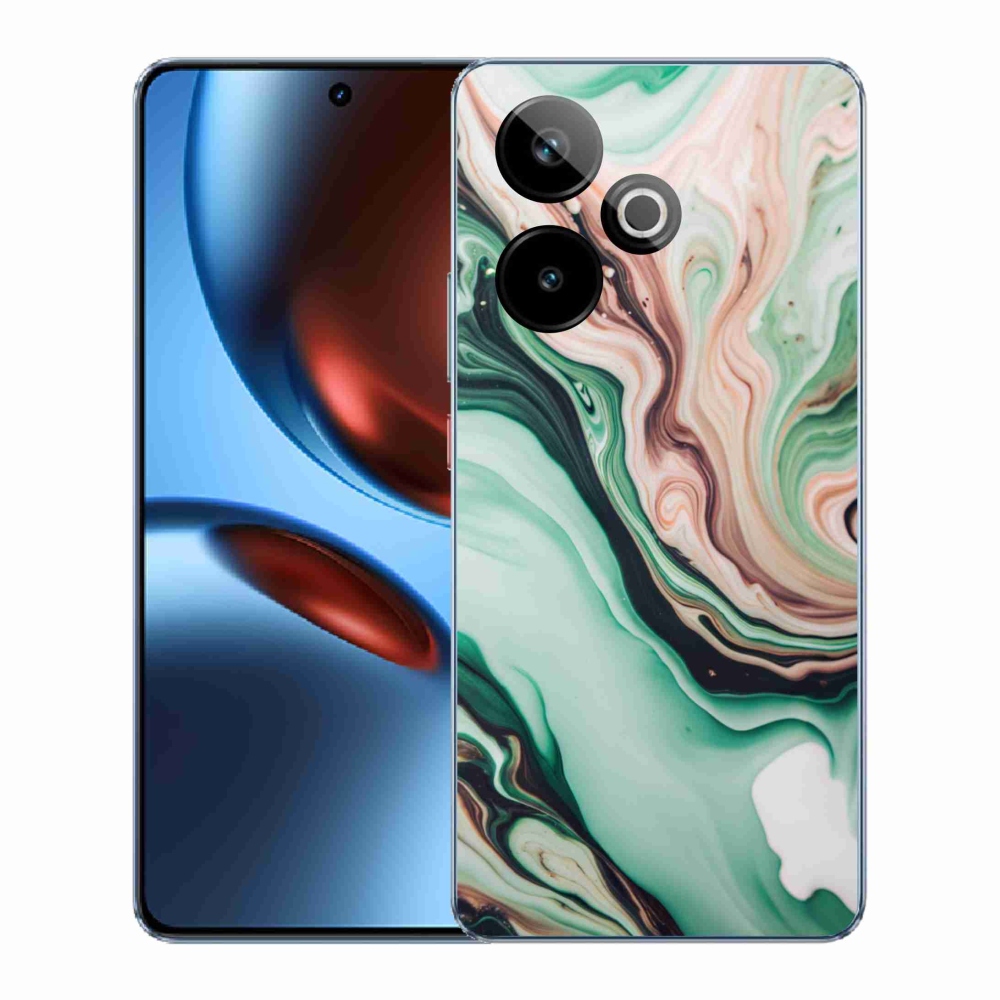 mmCase géltok a Realme GT7 5G/GT 7T 5G készülékekhez – absztrakt motívum 62