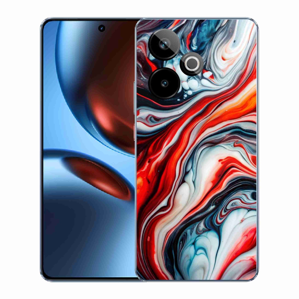mmCase gél tok a Realme GT7 5G/GT 7T 5G készülékekhez – absztrakt motívum 63