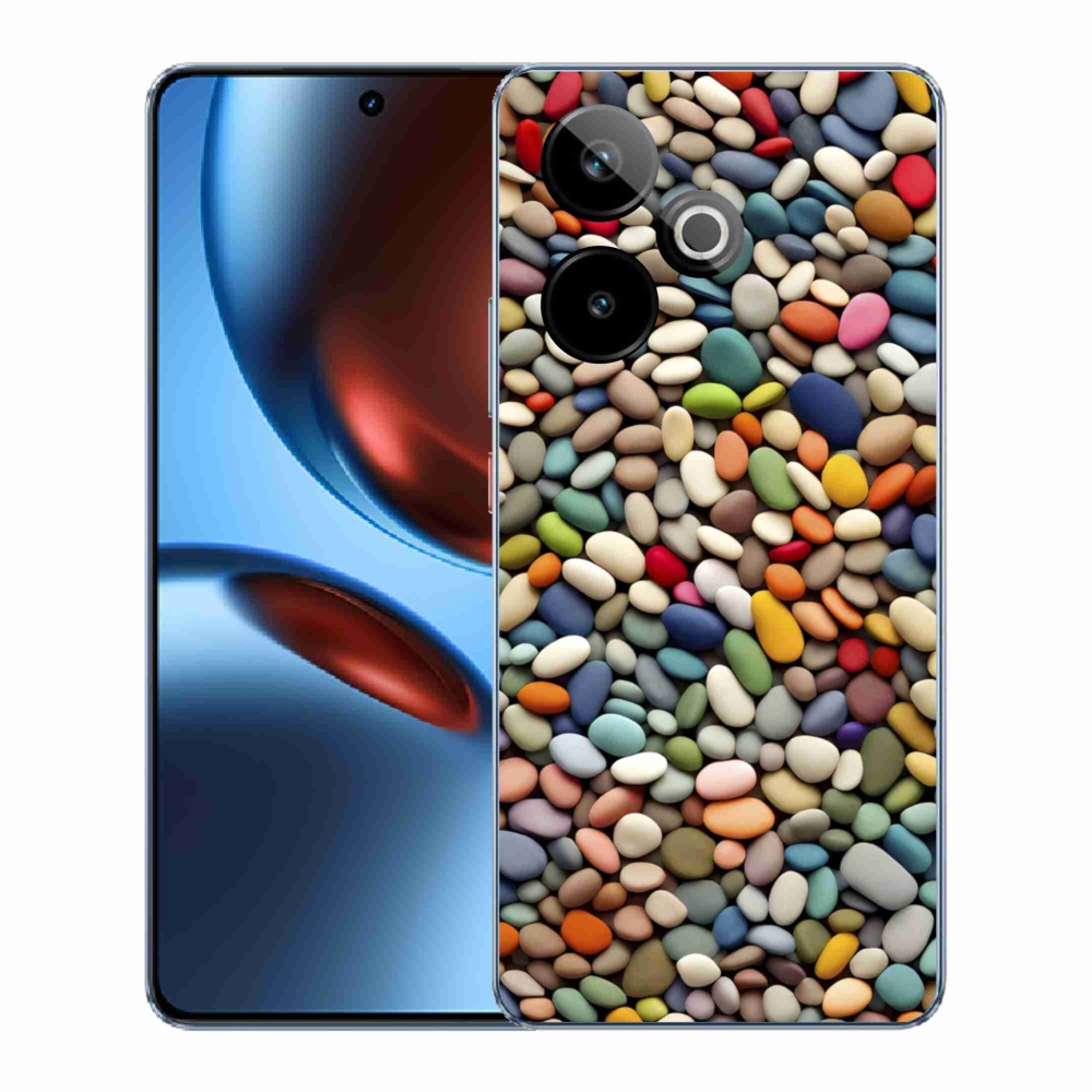 mmCase gél tok a Realme GT7 5G/GT 7T 5G készülékhez – színes strasszok 2