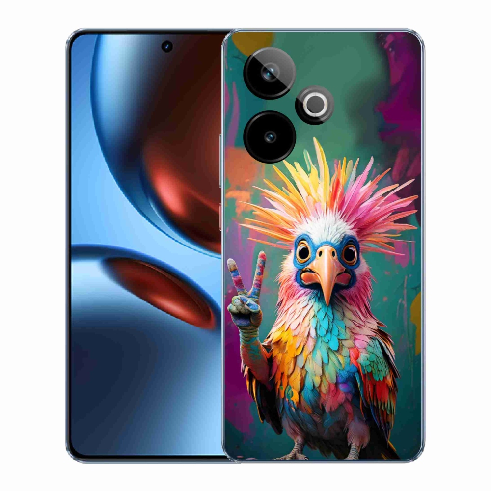 mmCase gél tok a Realme GT7 5G/GT 7T 5G készülékhez – színes lázadó