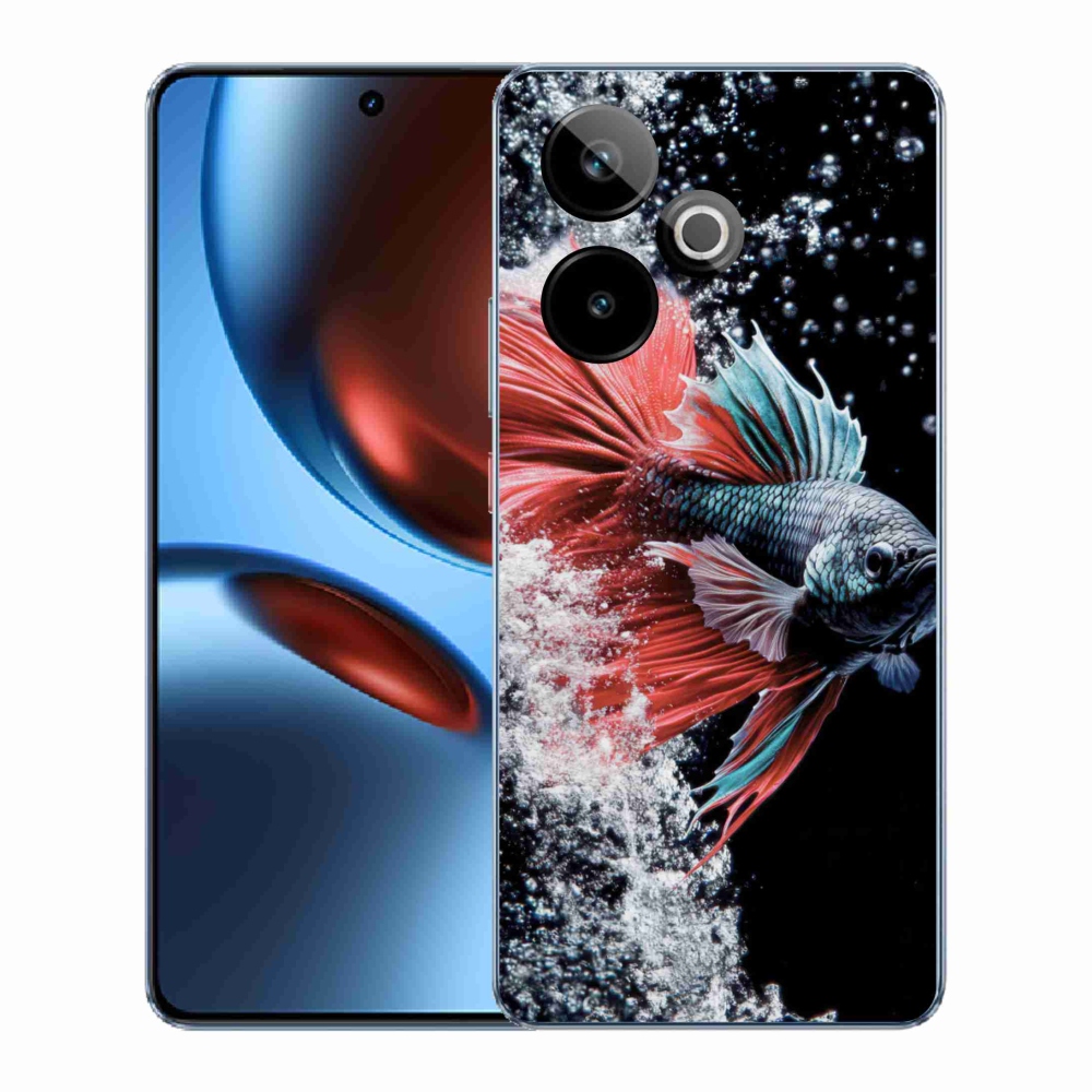 mmCase gél tok a Realme GT7 5G/GT 7T 5G-hez – színes harcosnő
