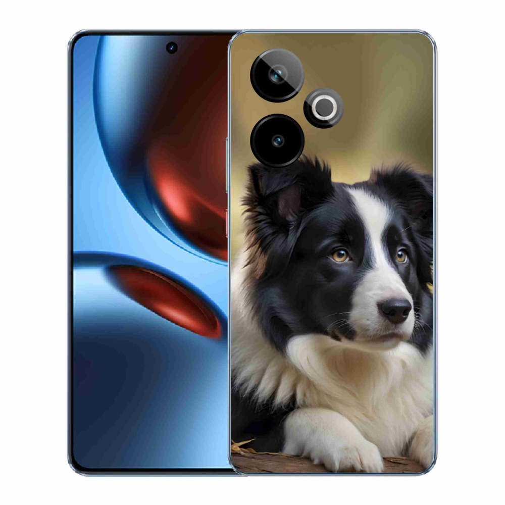 mmCase gél tok a Realme GT7 5G/GT 7T 5G készülékhez – border collie 2