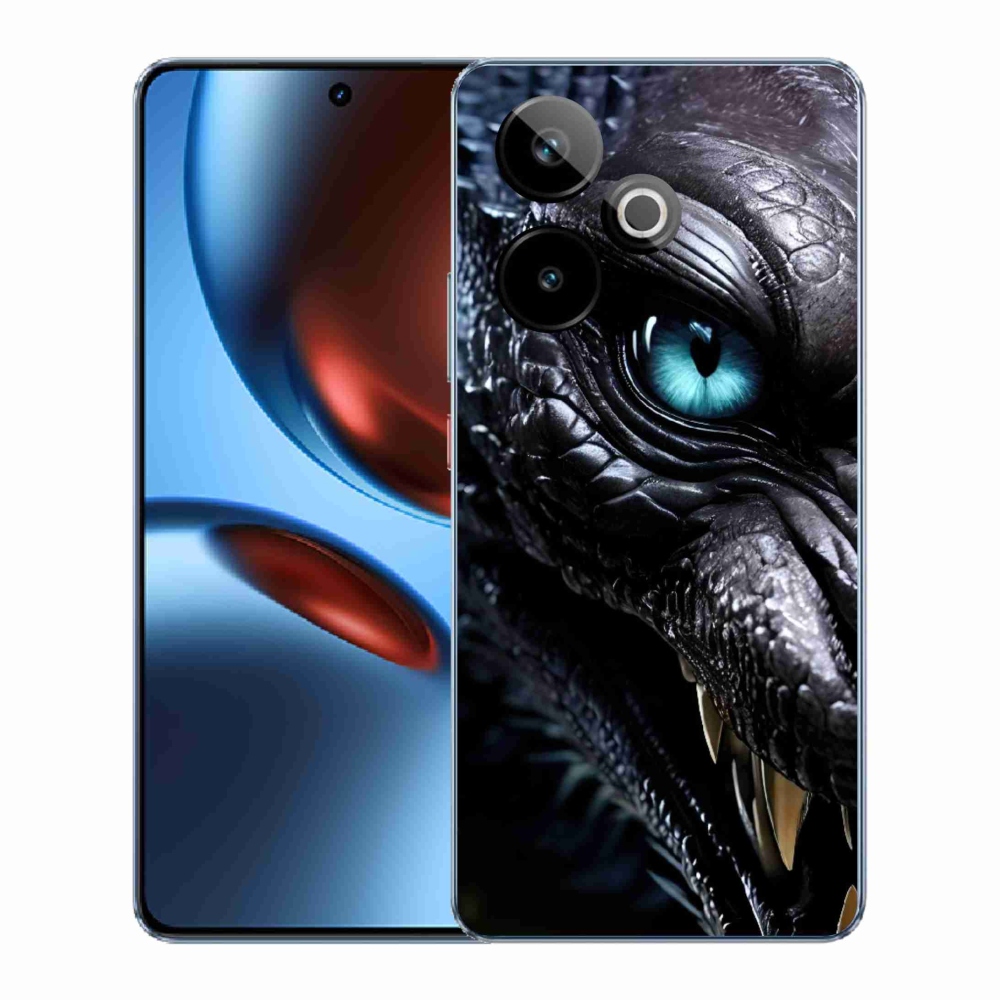 mmCase gél tok a Realme GT7 5G/GT 7T 5G-hez – sárkányos mintázat