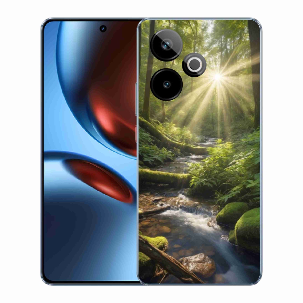 mmCase gél tok a Realme GT7 5G/GT 7T 5G készülékhez – erdő mélye