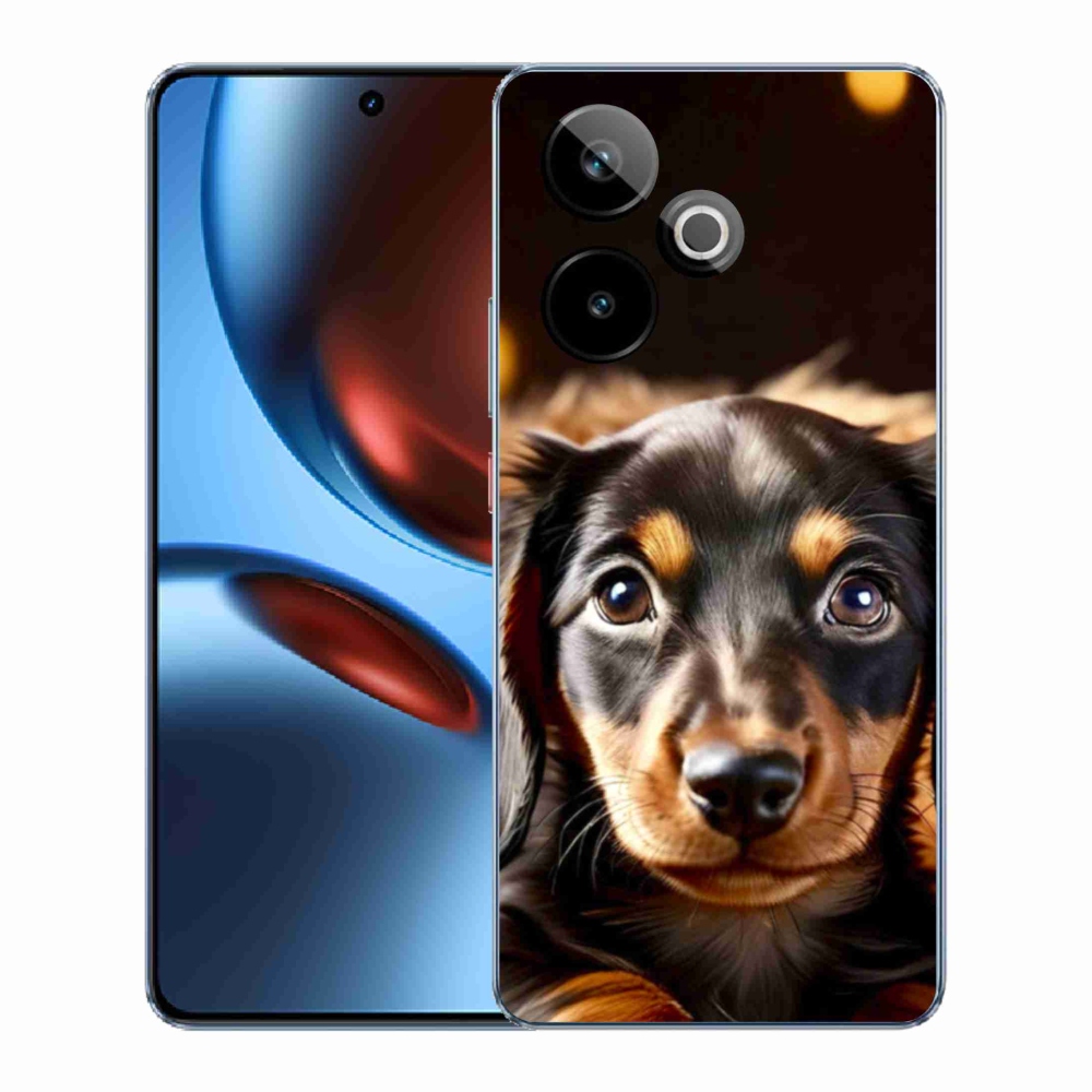 mmCase gél tok a Realme GT7 5G/GT 7T 5G készülékhez – dachshund