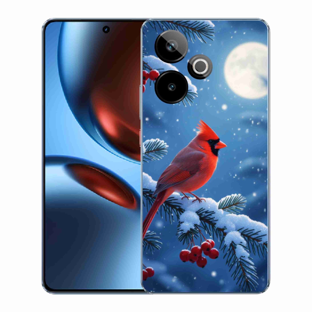 mmCase gél tok a Realme GT7 5G/GT 7T 5G készülékhez – kardinális piros