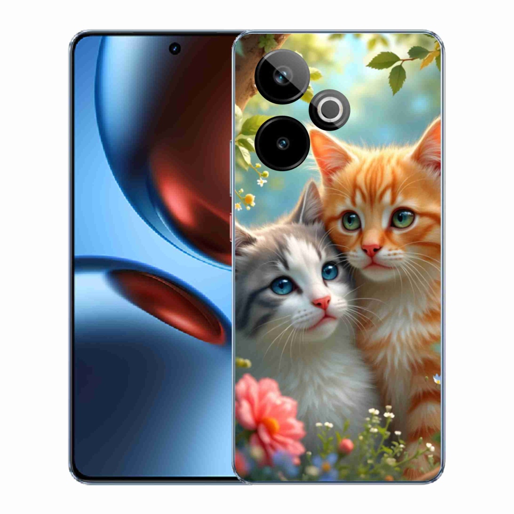mmCase gél tok a Realme GT7 5G/GT 7T 5G készülékhez – Macska szerelem 2