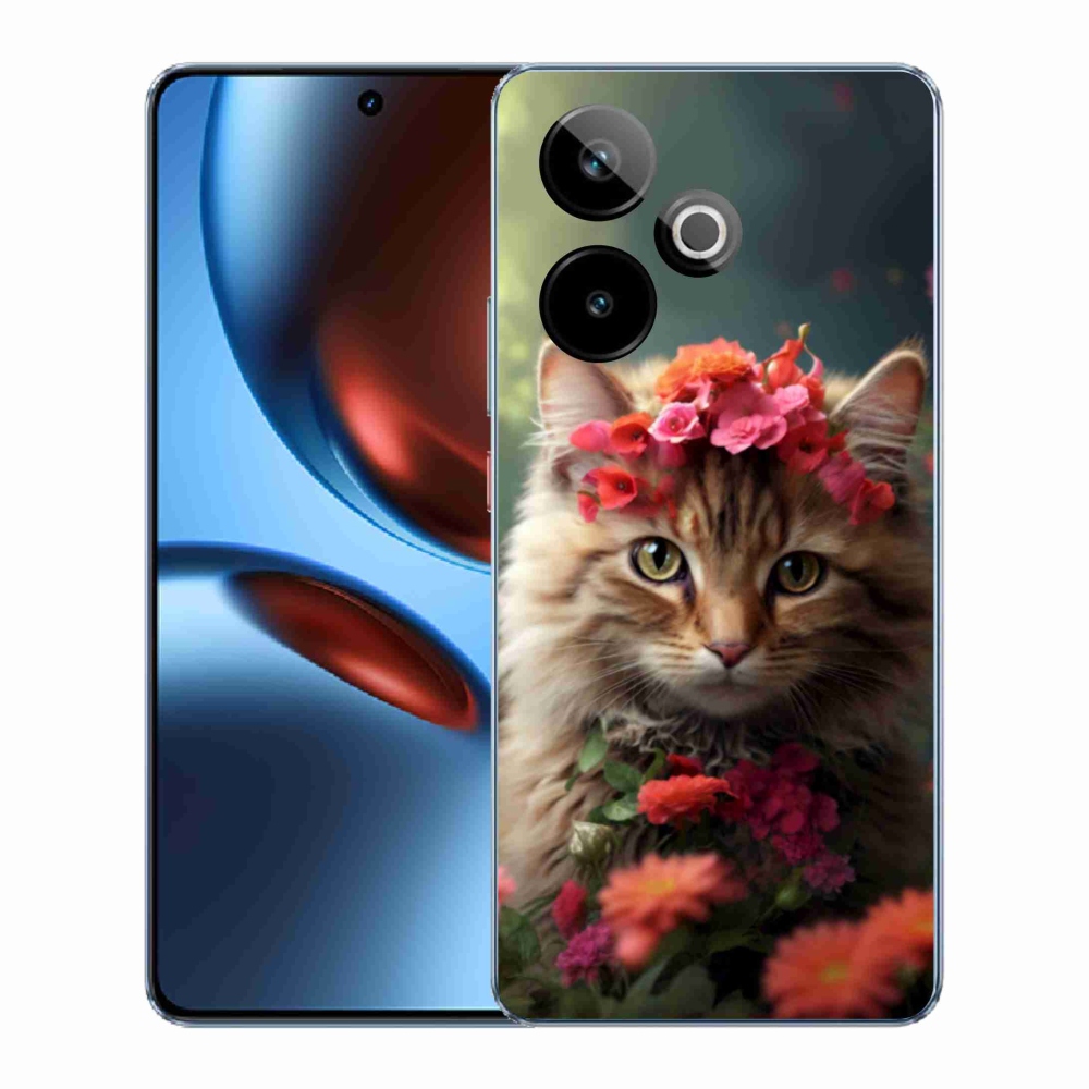 mmCase gél tok a Realme GT7 5G/GT 7T 5G-hez – macska hercegnő