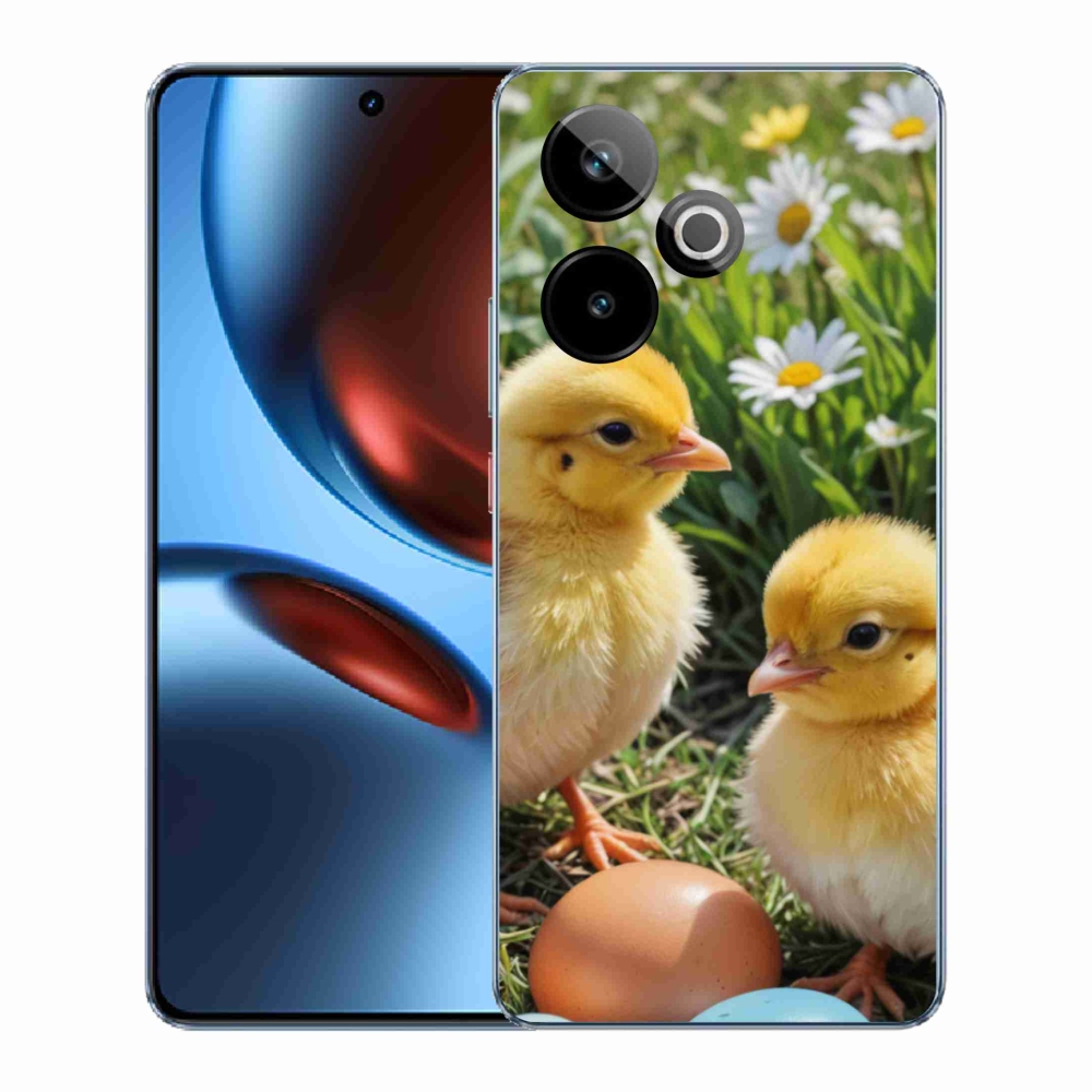 mmCase gél tok a Realme GT7 5G/GT 7T 5G készülékhez – csibék