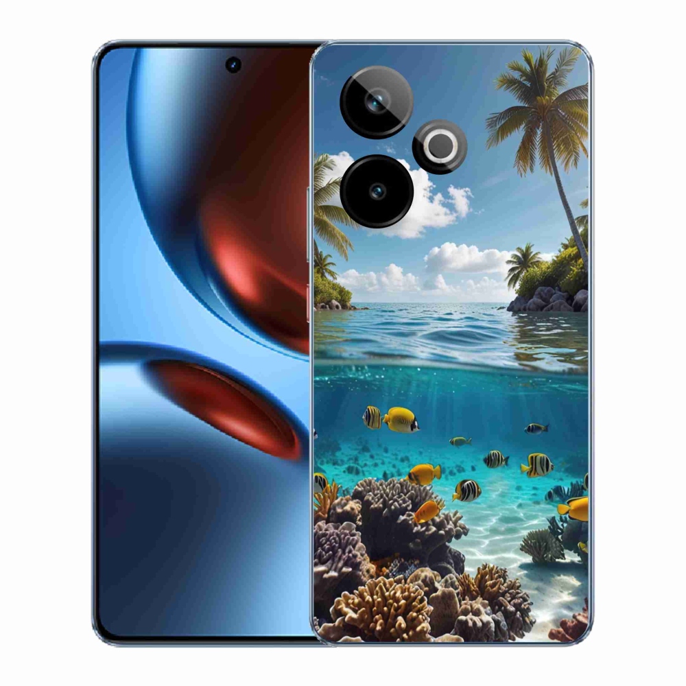 mmCase gél tok a Realme GT7 5G/GT 7T 5G készülékhez – Tengeri világ 4