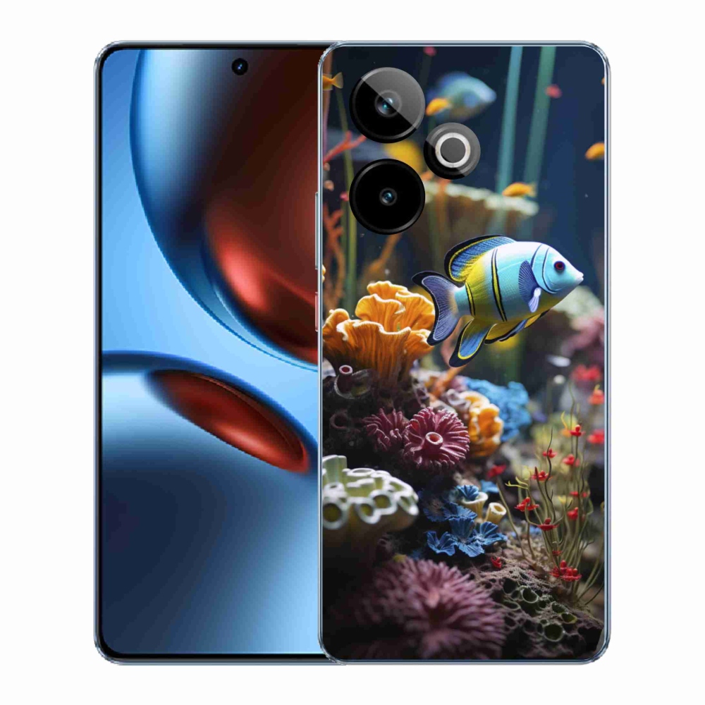 mmCase gél tok a Realme GT7 5G/GT 7T 5G készülékekhez – Tengeri világ 5