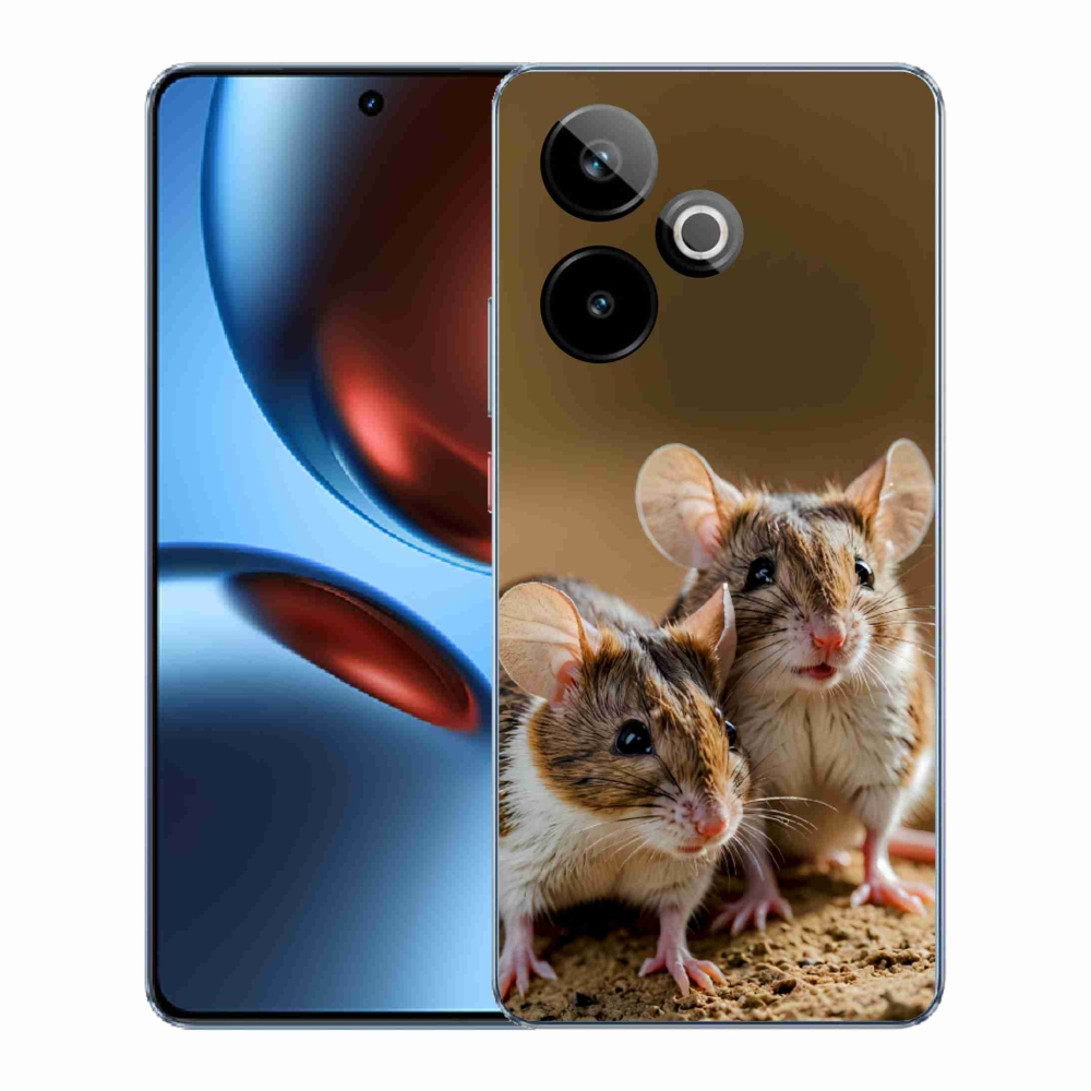 mmCase gél tok a Realme GT7 5G/GT 7T 5G készülékekhez – egérkettős