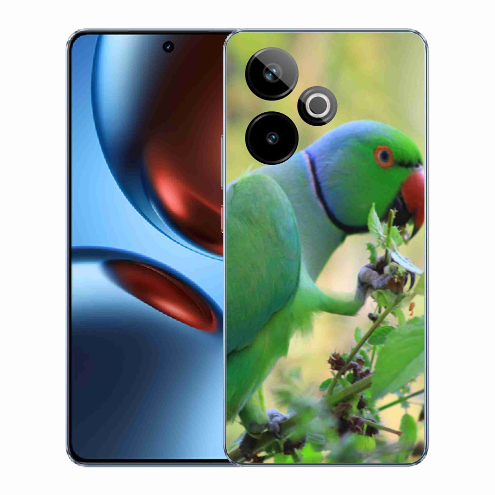 mmCase gél tok a Realme GT7 5G/GT 7T 5G-hez – alexandri papagáj