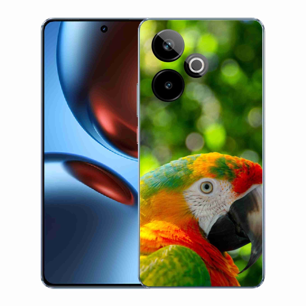 mmCase géltok a Realme GT7 5G/GT 7T 5G készülékhez – ara papagáj 3