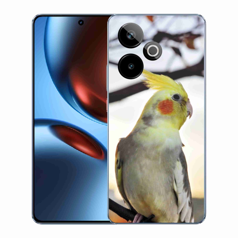 mmCase gél tok a Realme GT7 5G/GT 7T 5G készülékhez – korella papagáj