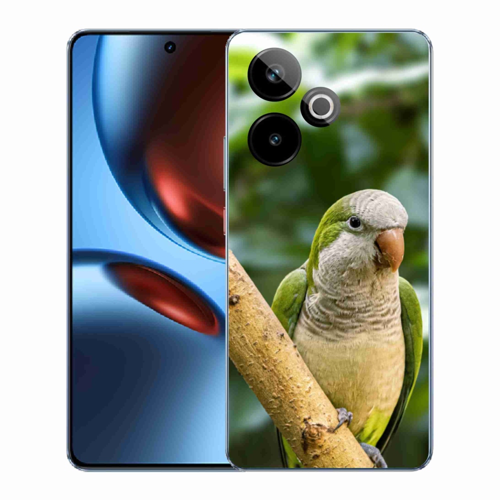 mmCase gél tok a Realme GT7 5G/GT 7T 5G készülékhez – papagáj és szerzetes
