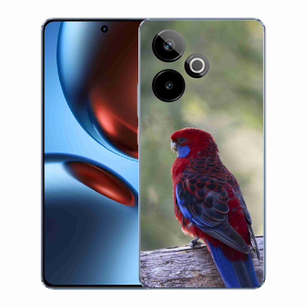 mmCase gél tok a Realme GT7 5G/GT 7T 5G készülékhez – rosella papagáj