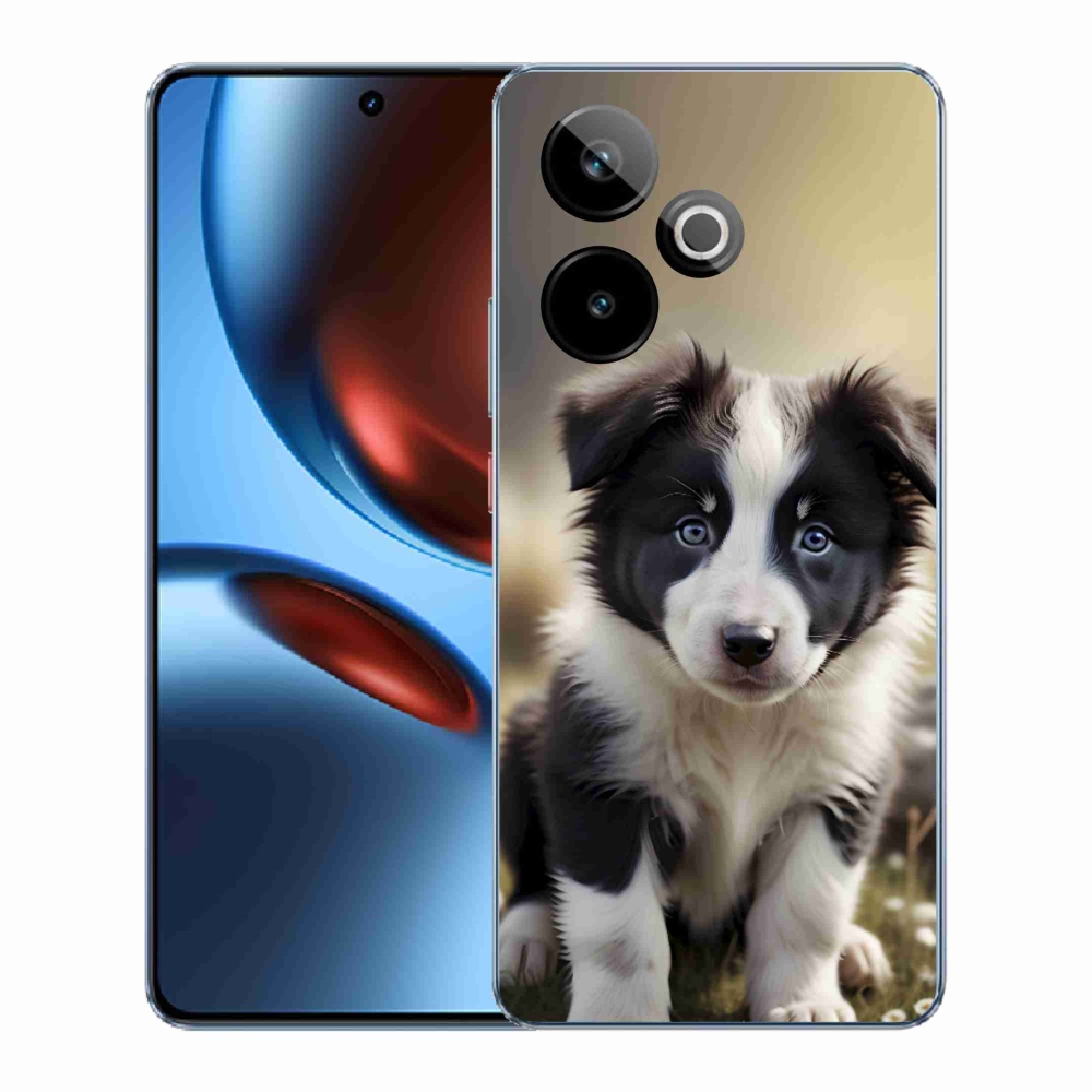 mmCase gél tok a Realme GT7 5G/GT 7T 5G-hez – aranyos border collie