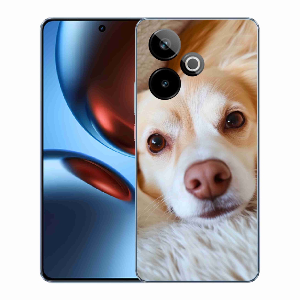 mmCase gél tok a Realme GT7 5G/GT 7T 5G-hez – Aranyos csivava