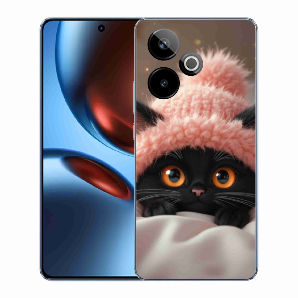 mmCase gél tok a Realme GT7 5G/GT 7T 5G-hez – aranyos cica 7