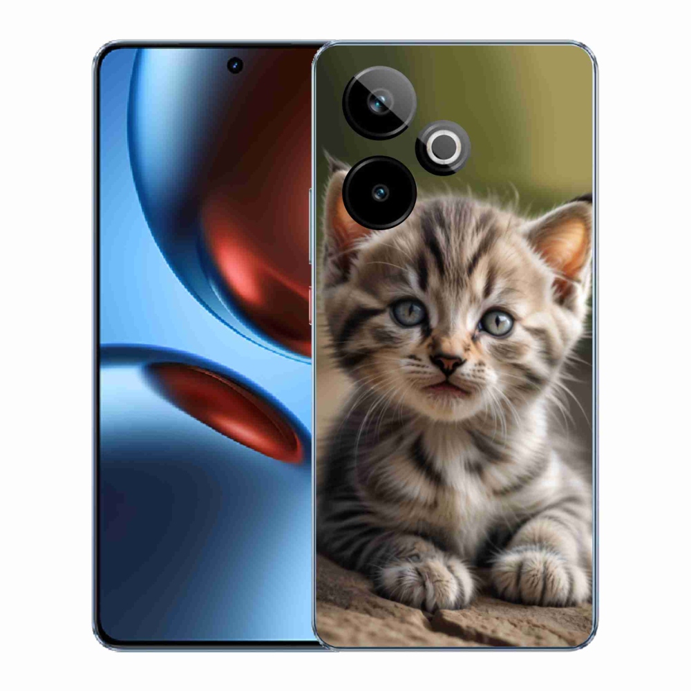 mmCase gél tok a Realme GT7 5G/GT 7T 5G-hez – aranyos cica 9