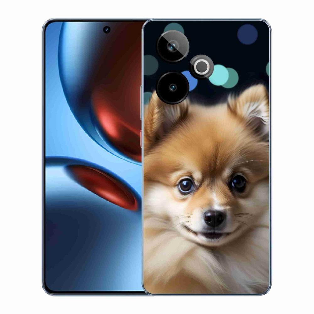mmCase gél tok a Realme GT7 5G/GT 7T 5G-hez – aranyos pomerániai