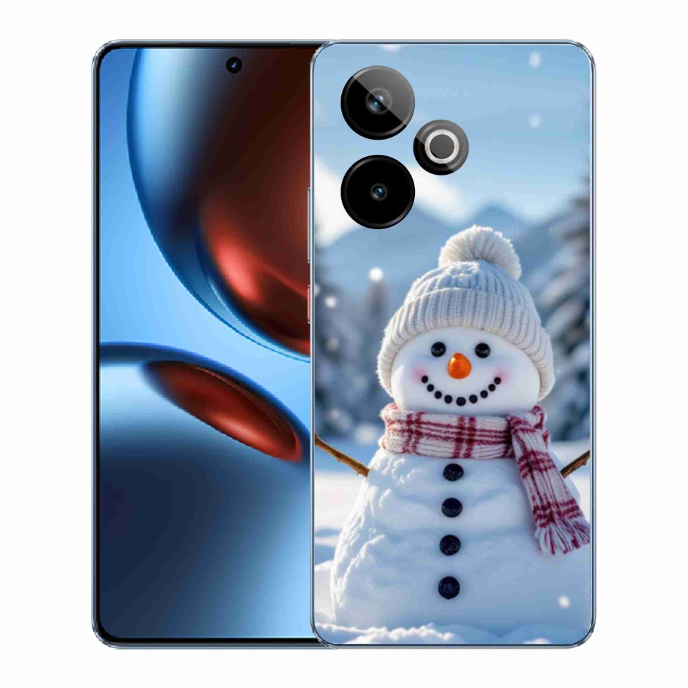 mmCase gél tok a Realme GT7 5G/GT 7T 5G készülékhez – hóember 3